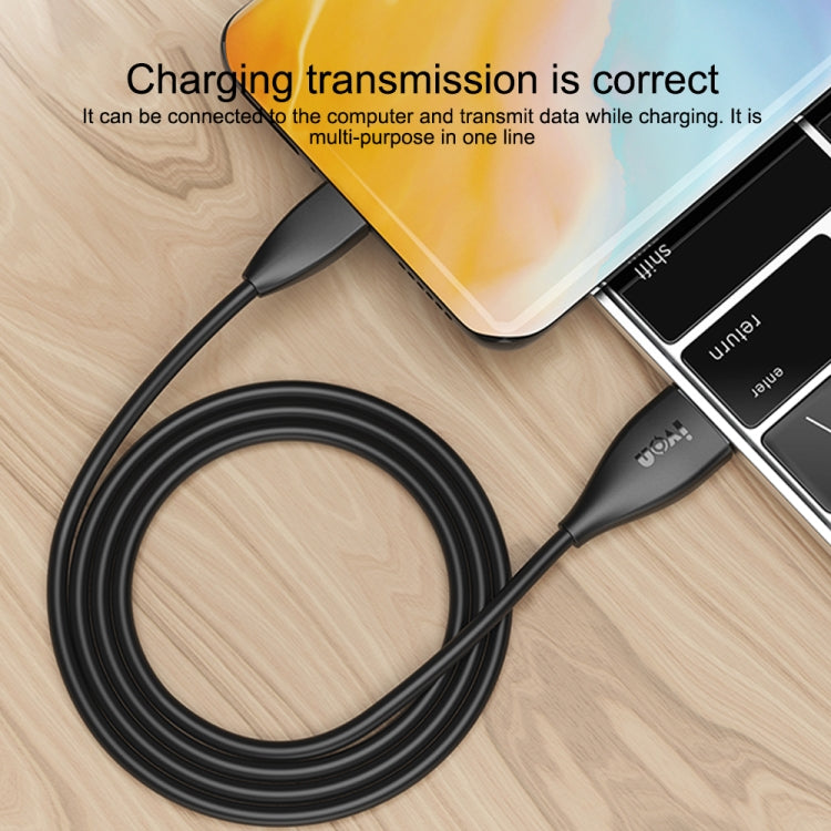 IVON CA87 USB to Micro USB TPE Fast Charge Data Cable, Cable Length: 1m