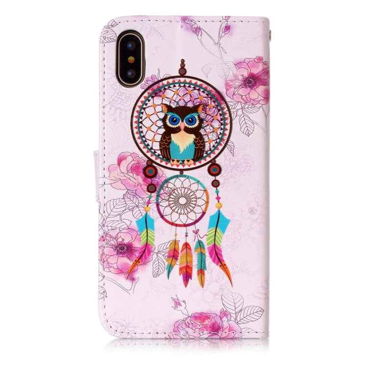 For iPhone X / XS Pattern Horizontal Flip Leather Case with Holder & Card Slots & Wallet & Photo Frame