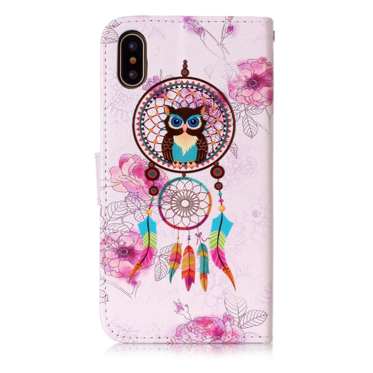 For iPhone X / XS Pattern Horizontal Flip Leather Case with Holder & Card Slots & Wallet & Photo Frame