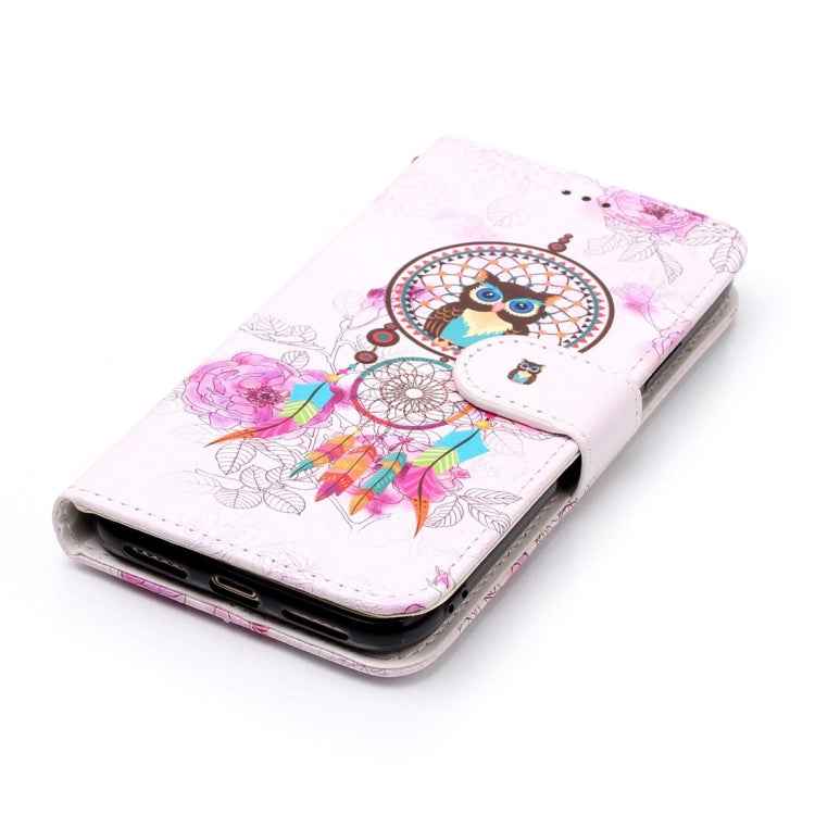 For iPhone X / XS Pattern Horizontal Flip Leather Case with Holder & Card Slots & Wallet & Photo Frame