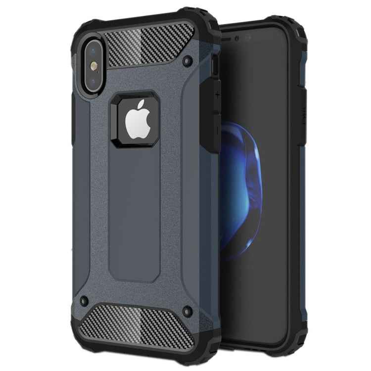 For iPhone X / XS Magic Armor TPU + PC Combination Case
