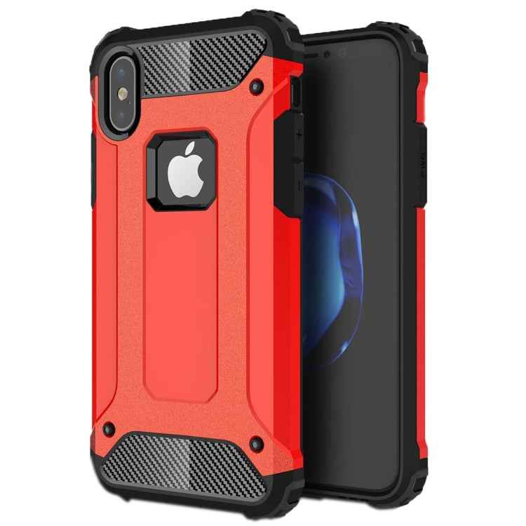 For iPhone X / XS Magic Armor TPU + PC Combination Case
