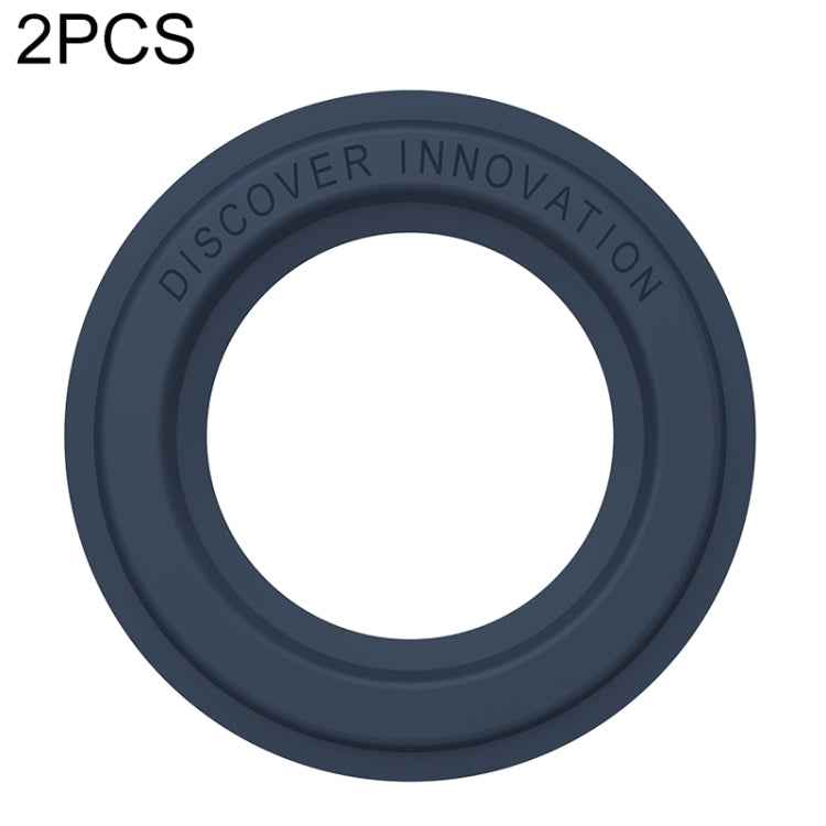 2 PCS NILLKIN Portable PU Leather Magnetic Ring Sticker