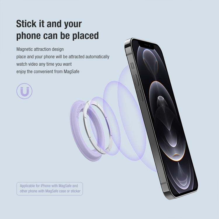 NILLKIN Portable PU Leather Magnetic Ring Sticker