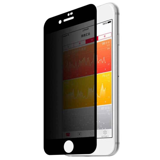 0.26mm 9H 3D Highly Transparent Privacy Anti-glare Tempered Glass Film for iPhone 8 & 7