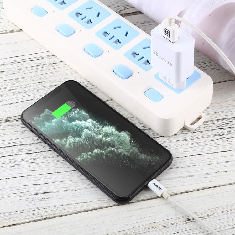 LZ-706 QC3.0 Single USB Port Travel Charger, EU Plug