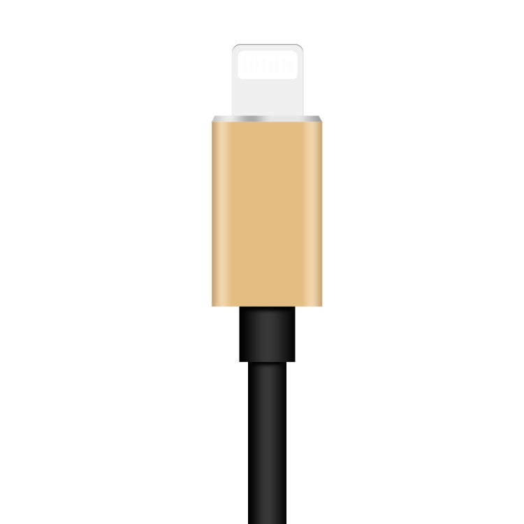 ENKAY Hat-prince HC-15 8 Pin + 3.5mm Jack to 8 Pin Charge Audio Adapter Cable, Support up to iOS 15.0