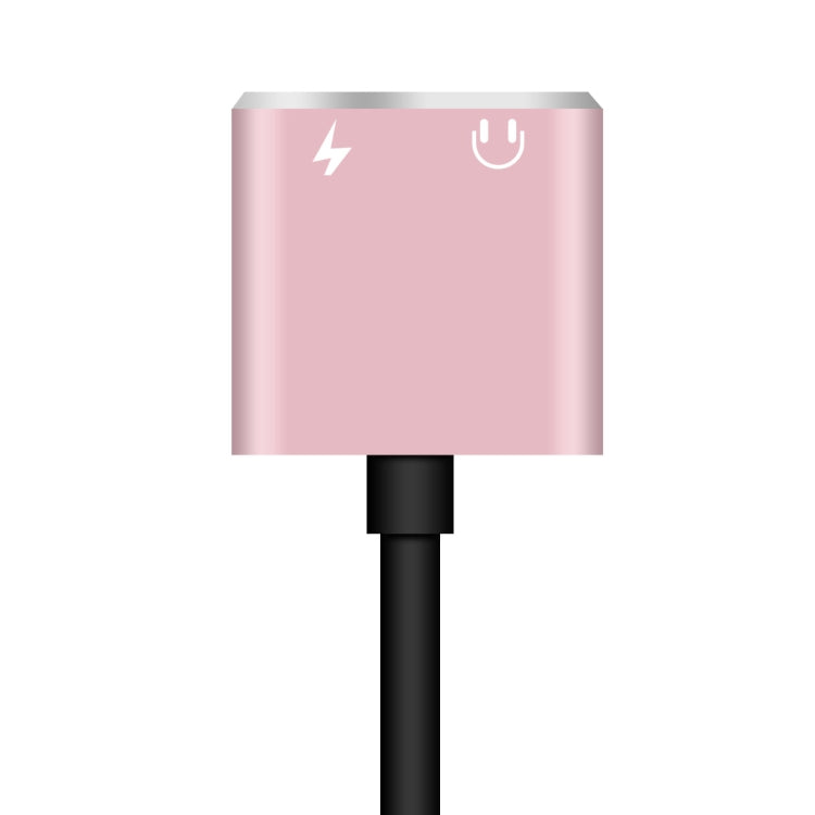 ENKAY Hat-prince HC-15 8 Pin + 3.5mm Jack to 8 Pin Charge Audio Adapter Cable, Support up to iOS 15.0