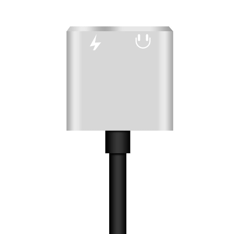 ENKAY Hat-prince HC-15 8 Pin + 3.5mm Jack to 8 Pin Charge Audio Adapter Cable, Support up to iOS 15.0