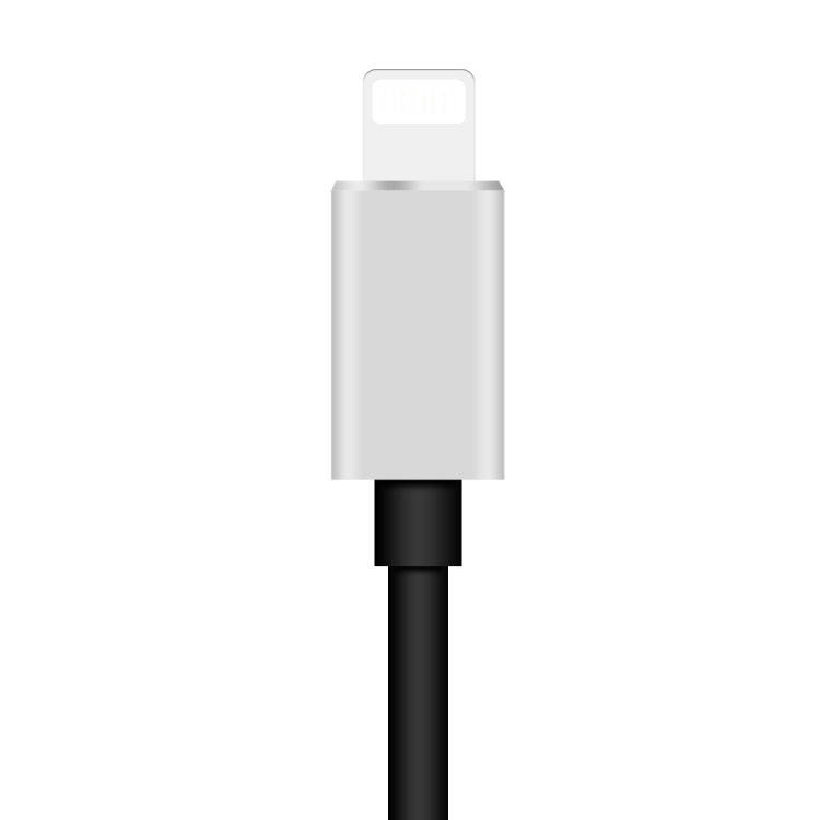 ENKAY Hat-prince HC-15 8 Pin + 3.5mm Jack to 8 Pin Charge Audio Adapter Cable, Support up to iOS 15.0