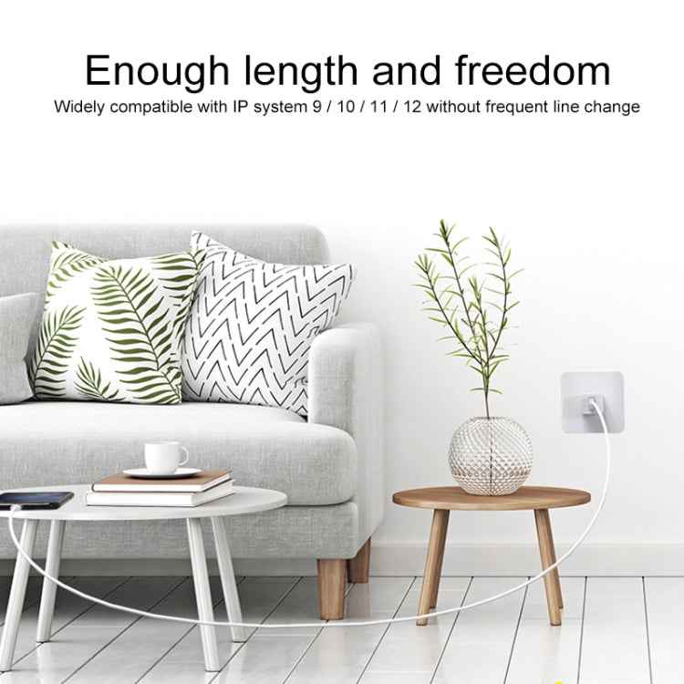 IVON CA73 2.4A Type-C / USB-C Fast Charging Data Cable, Length: 2m