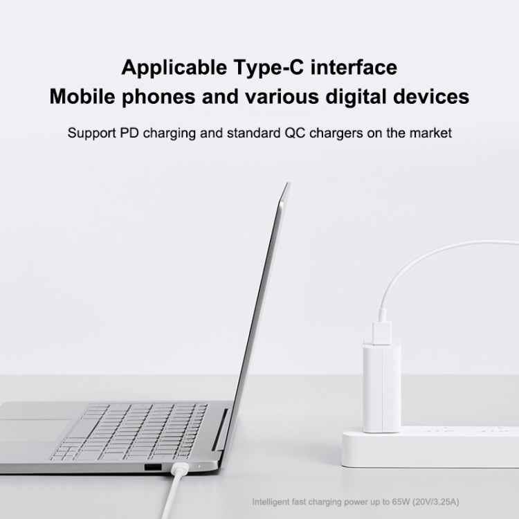 Original Xiaomi 6A USB to USB-C / Type-C Fast Charging Data Cable, Length: 1m