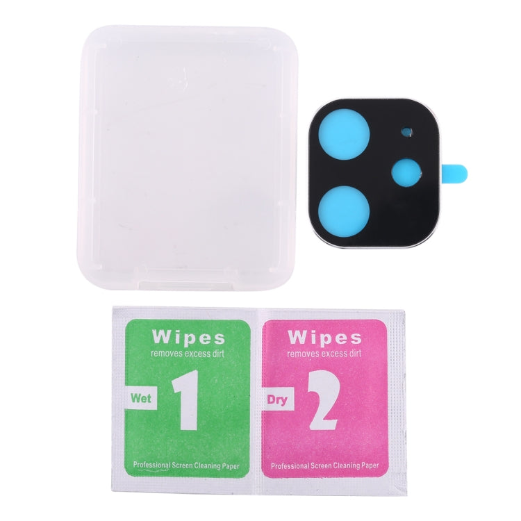 For iPhone 11 Titanium Alloy Camera Lens Protector Tempered Glass Film
