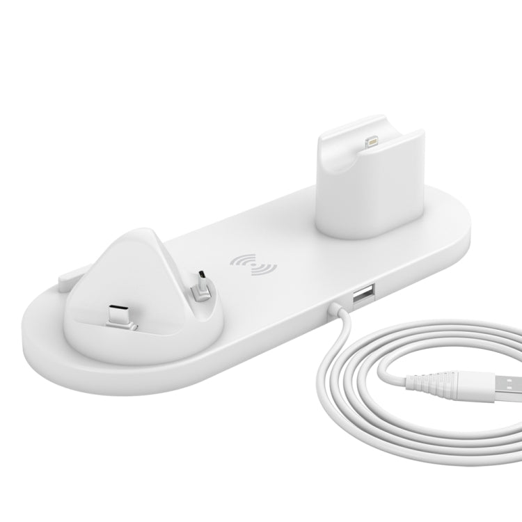 HQ-UD15-upgraded 6 in 1 Wireless Charger For iPhone, Apple Watch, AirPods and Other Android Phones