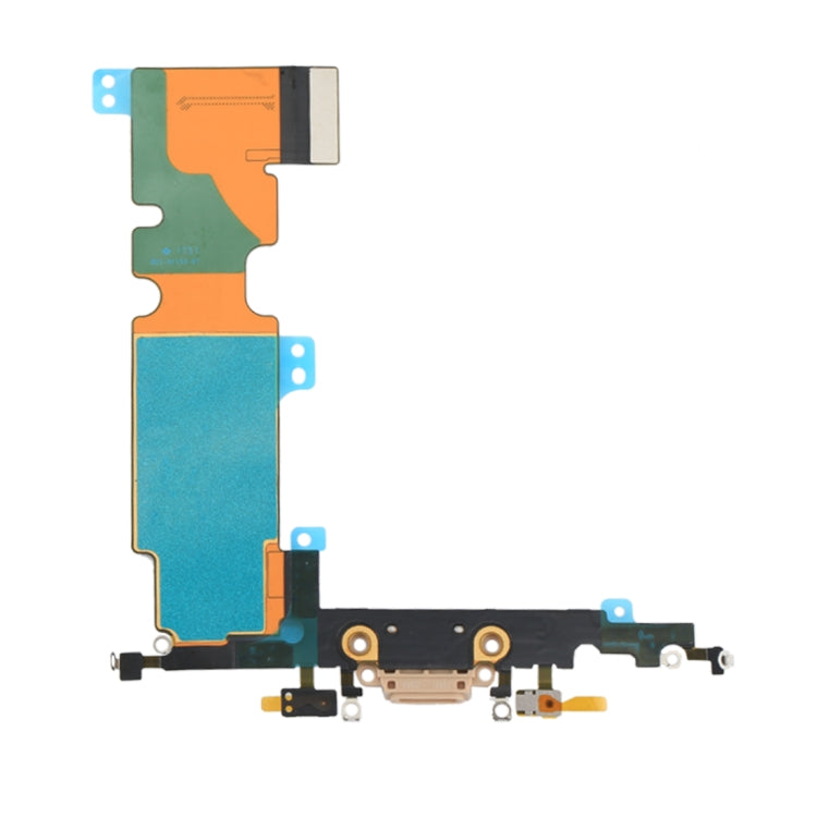Charging Port Flex Cable for iPhone 8 Plus (Gold), For iPhone 8 Plus
