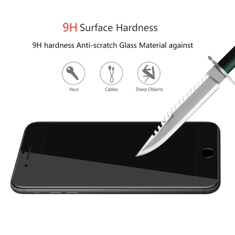 ENKAY Hat-Prince 0.26mm 9H Surface Hardness 6D Curved Edge Full Screen Tempered Glass Film for iPhone 7 Plus & 8 Plus