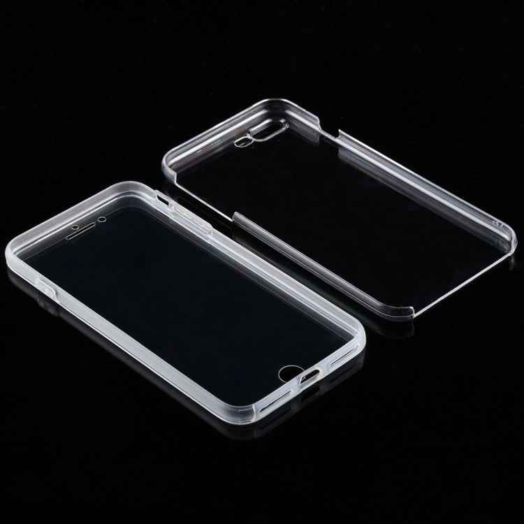 0.75mm Double-sided Ultra-thin Transparent PC + TPU Case for iPhone 8  Plus & 7 Plus