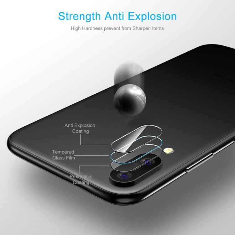 0.2mm 9H 2.5D Rear Camera Lens Tempered Glass Film for iPhone 8 Plus & 7 Plus