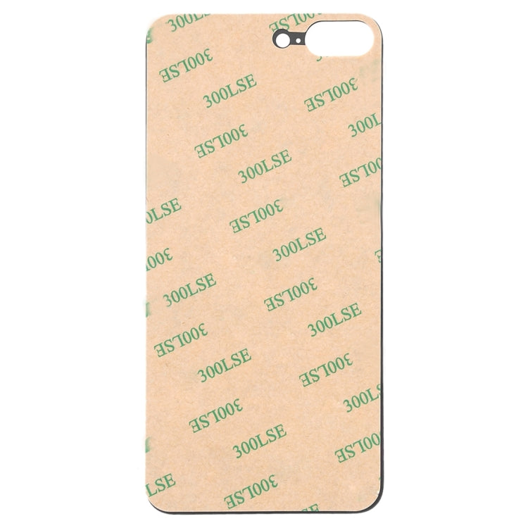 Easy Replacement Big Camera Hole Glass Back Battery Cover with Adhesive for iPhone 8 Plus