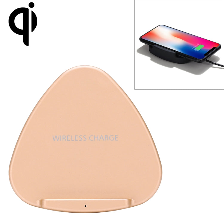 QK11 10W ABS + PC Fast Charging Qi Wireless Charger Pad, QK11 Blue, QK11 Black, QK11 Gold