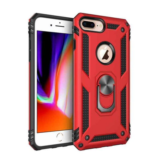 Sergeant Armor Shockproof TPU + PC Protective Case for iPhone 7 / 8 Plus, with 360 Degree Rotation Holder