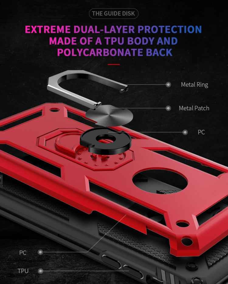 Sergeant Armor Shockproof TPU + PC Protective Case for iPhone 7 / 8 Plus, with 360 Degree Rotation Holder