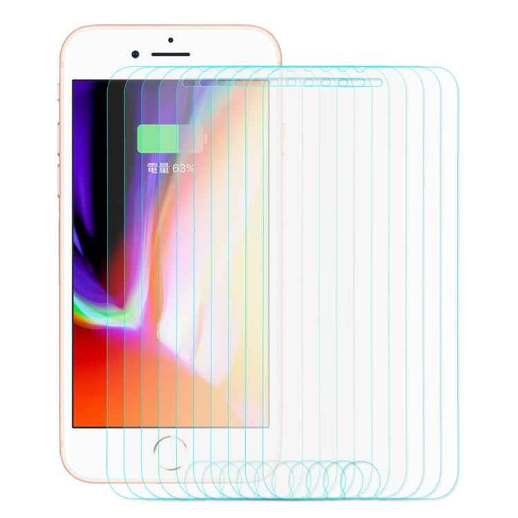 10 PCS ENKAY for iPhone 8 Plus & 7 Plus 0.26mm 9H Hardness 2.5D Curved Tempered Glass Screen Film