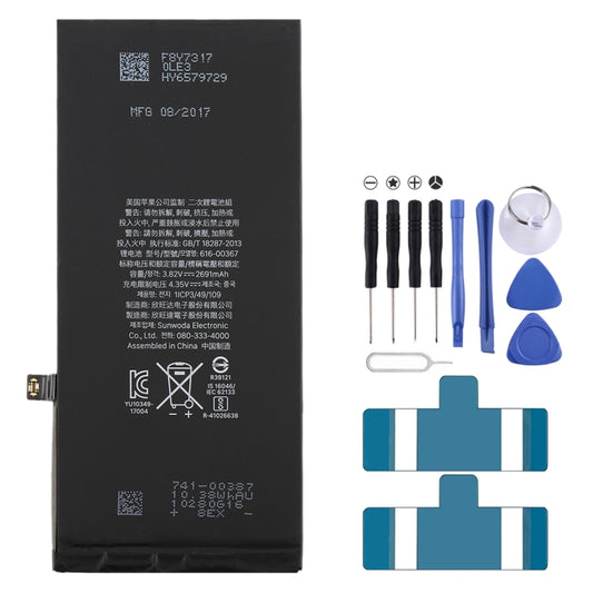 2691mAh Li-ion Battery for iPhone 8 Plus, For iPhone 8P - BSPART