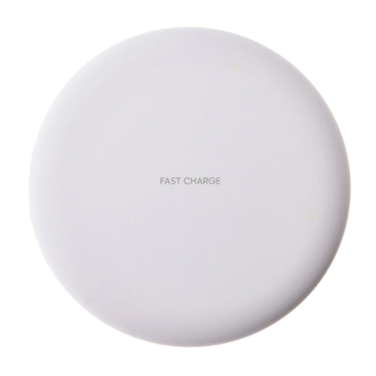 TOVYS-KC-N5 9V 1A Output Frosted Round Wire Qi Standard Fast Charging Wireless Charger, Cable Length: 1m