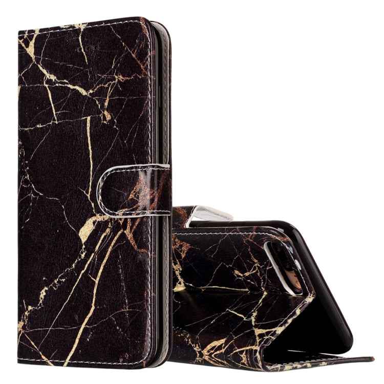 For iPhone 8 Plus & 7 Plus Horizontal Flip Leather Case with Holder & Card Slots & Wallet
