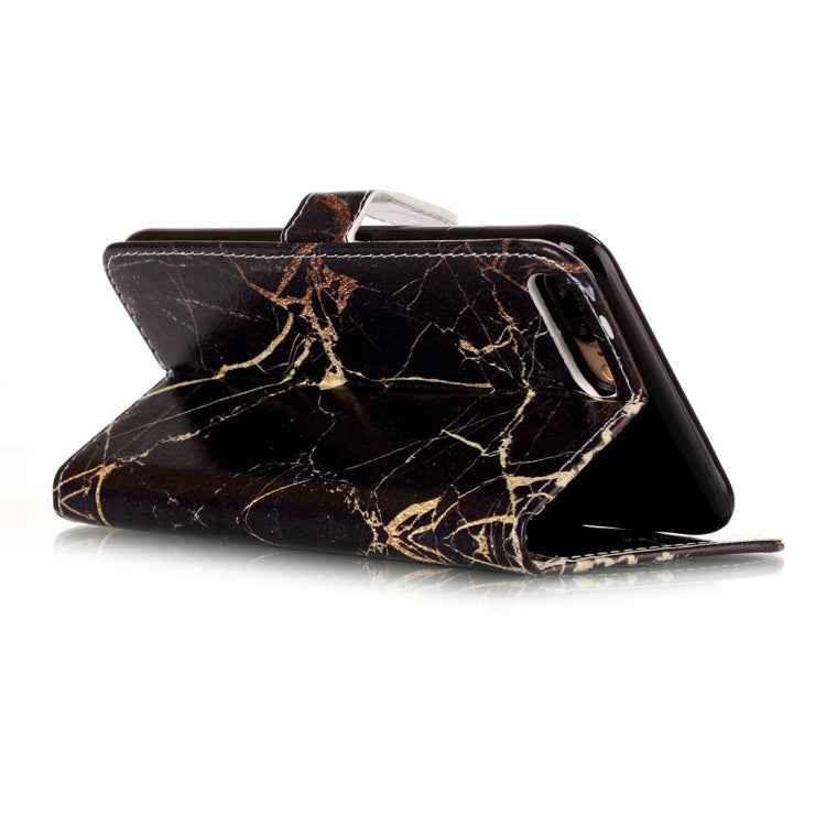 For iPhone 8 Plus & 7 Plus Horizontal Flip Leather Case with Holder & Card Slots & Wallet