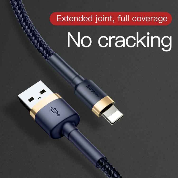 Baseus 2.4A 1m USB to 8 Pin High Density Nylon Weave USB Cable for iPhone, iPad