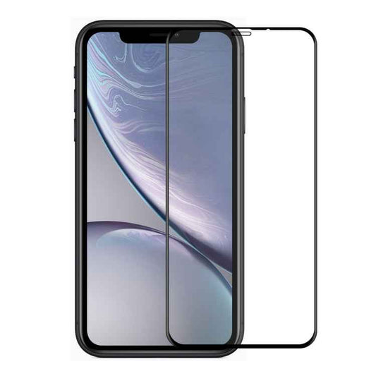 For iPhone XR ENKAY Hat-Prince 0.26mm 9H 6D Curved Full Screen Tempered Glass Film