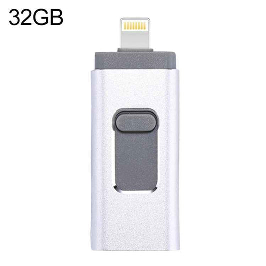 easyflash RQW-01B 3 in 1 USB 2.0 & 8 Pin & Micro USB 32GB Flash Drive