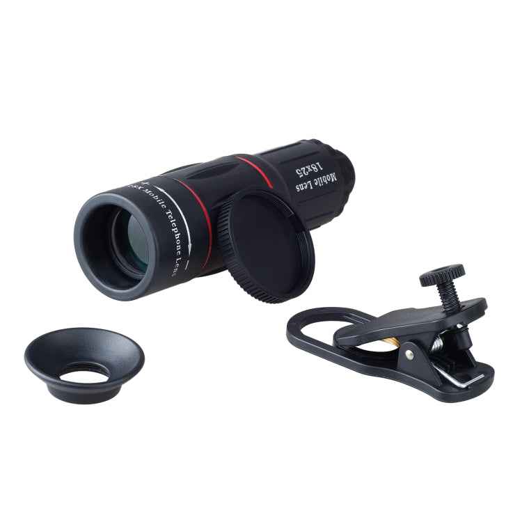 3 in 1 Universal 18X Telephoto Lens + Tripod Mount + Mobile Phone Clip