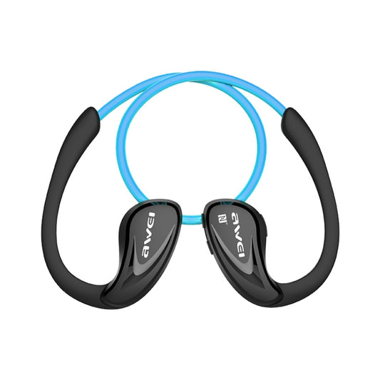 AWEI A880BL Waterproof Sports Bluetooth CSR4.1 Earphone Wireless Stereo Headset With NFC Function, A880BL