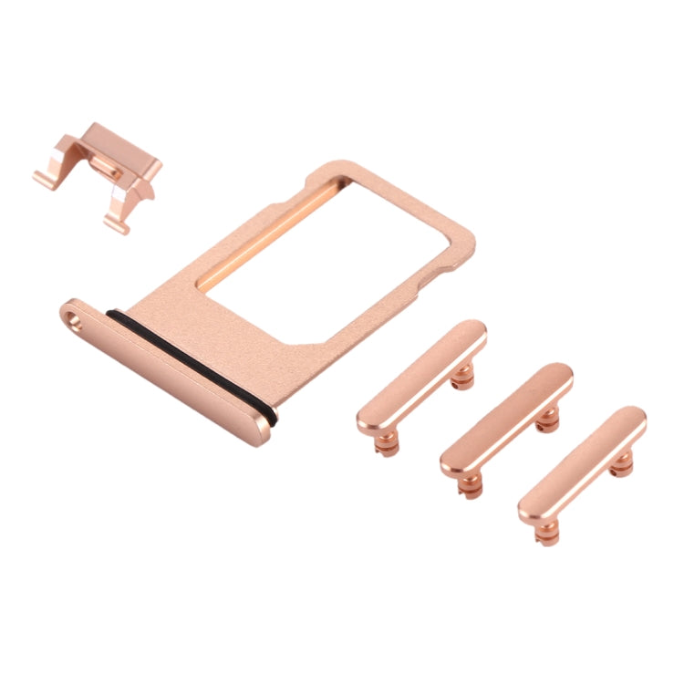 Card Tray + Volume Control Key + Power Button + Mute Switch Vibrator Key for iPhone 8 Plus , For iPhone 8 Plus, For iPhone 8P