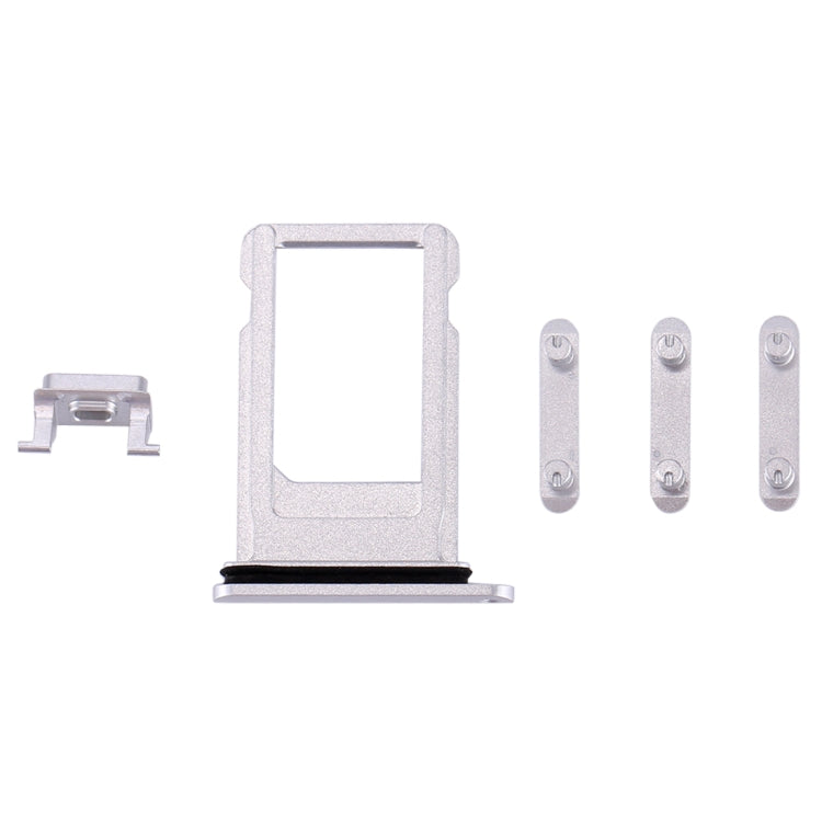 Card Tray + Volume Control Key + Power Button + Mute Switch Vibrator Key for iPhone 8 Plus , For iPhone 8P, For iPhone 8 Plus