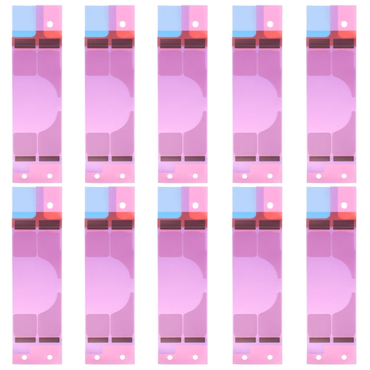 10 PCS for iPhone 8 Plus Battery Adhesive Tape Stickers, For iPhone 8 Plus