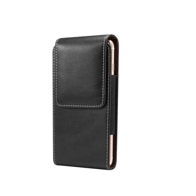 5.5 inch Universal Vertical Lambskin Texture Waist Bag  for iPhone XR & 8 Plus, Galaxy S10, Huawei P30 Lite