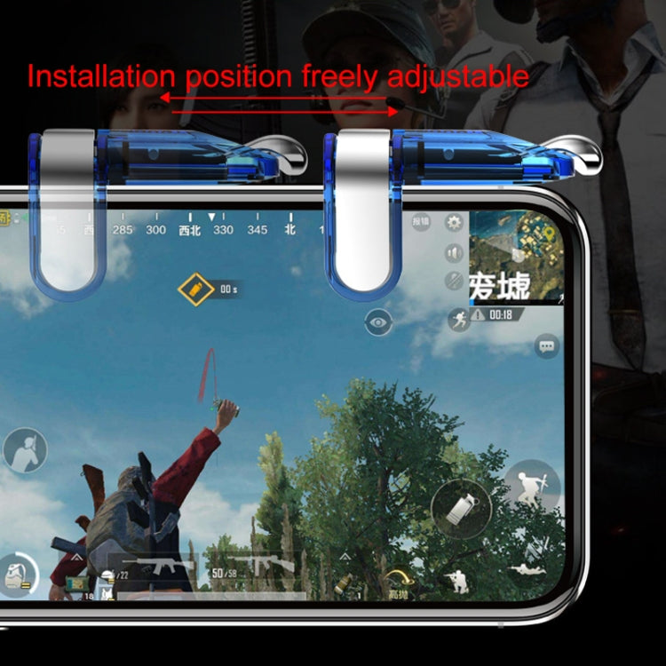 M7 Winner Chicken Dinner Game Assist Button Gamepad, Pair, M7 Red, M7 Black, M7 Blue