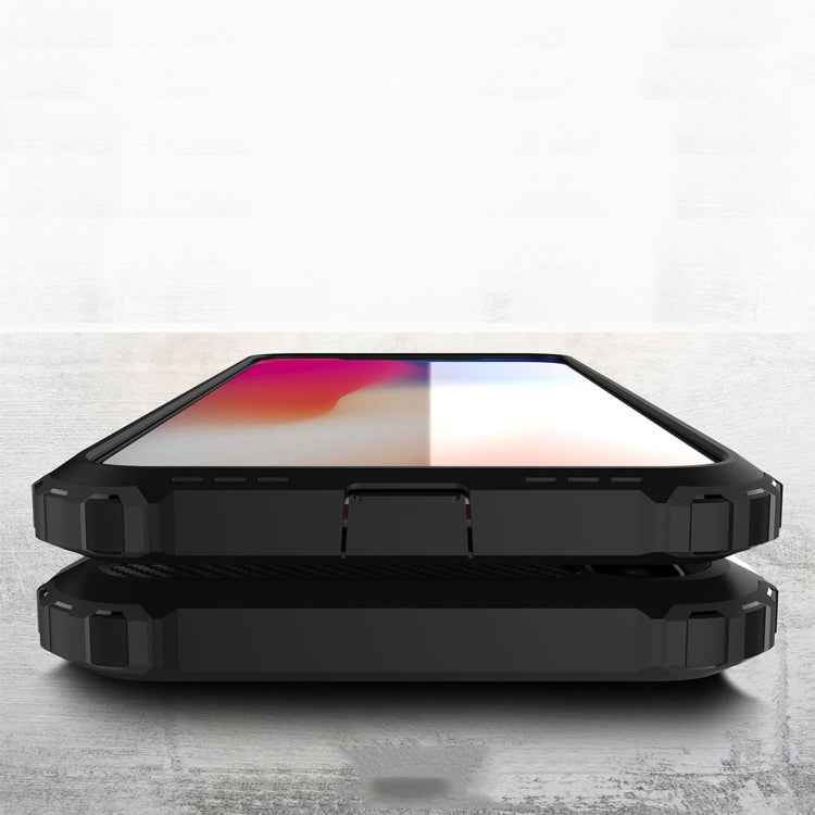 For iPhone XS Max TPU + PC Armor Combination Back Cover Case