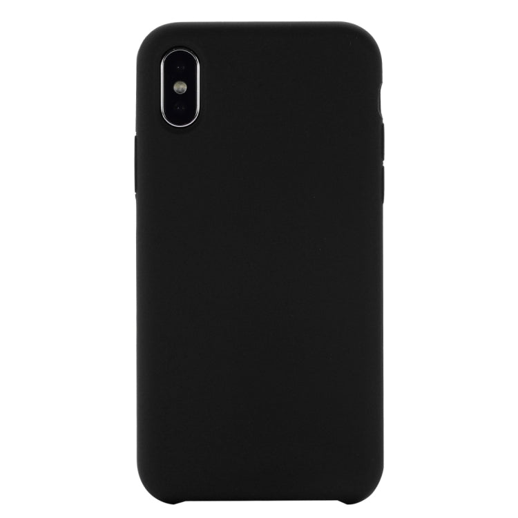 For iPhone XS Max Four Corners Full Coverage Liquid Silicone Protective Case Back Cover, XS Max, For XS Max, For XS Plus