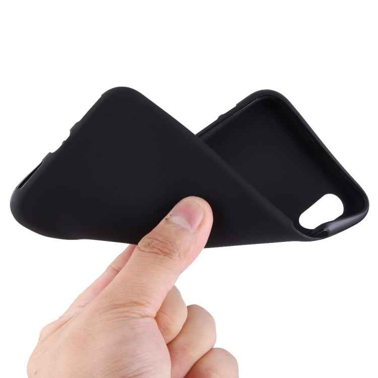 For iPhone XS Max Solid Color Frosted Soft TPU Case