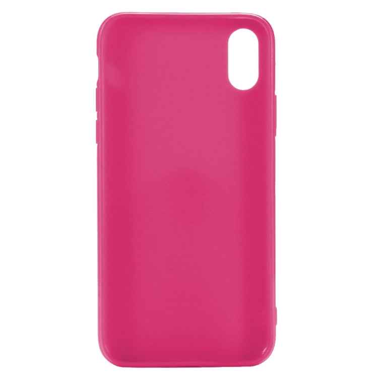 For iPhone XS Max Candy Color TPU Case