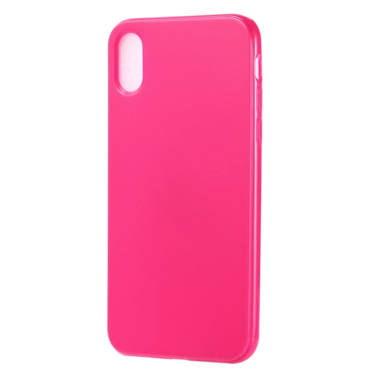 For iPhone XS Max Candy Color TPU Case