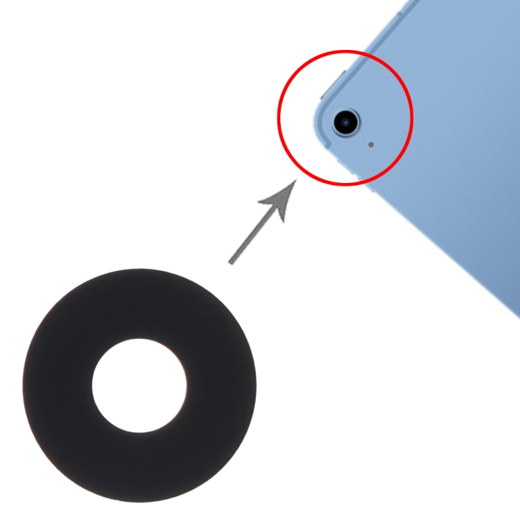 For iPad 10th Gen 10.9 2022 A2696 A2757 A2777 Original Back Camera Lens, For iPad 10th Gen 10.9 2022 A2696 A2757 A2777