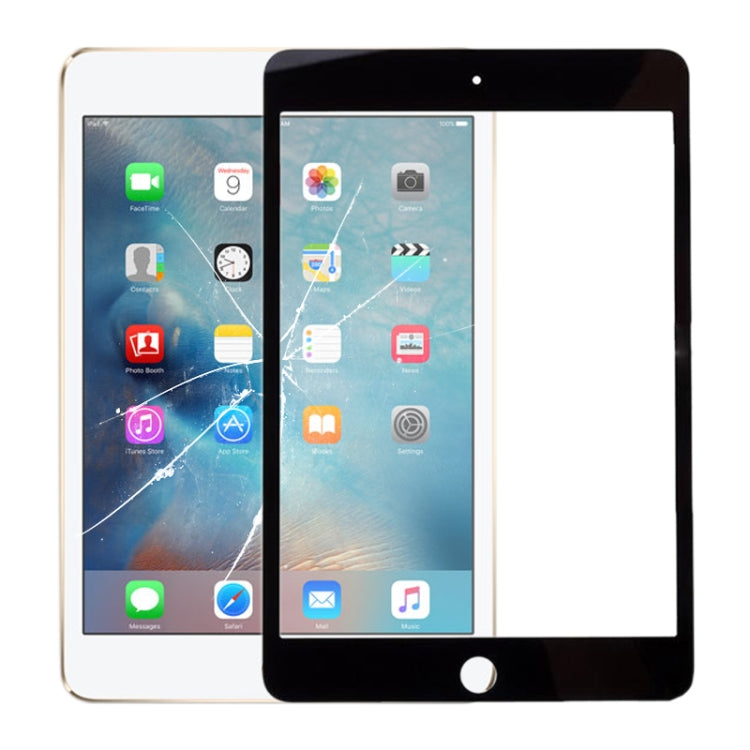 Front Screen Outer Glass Lens for iPad Mini 4 A1538 A1550, For iPad Mini 4