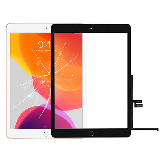 Touch Panel with Home Button for iPad 10.2 (2019) / 10.2 (2020) A2197 A2198 A2270 A2428 A2429 A2430, For iPad 10.2 (2019) / 10.2 (2020) - BSPART