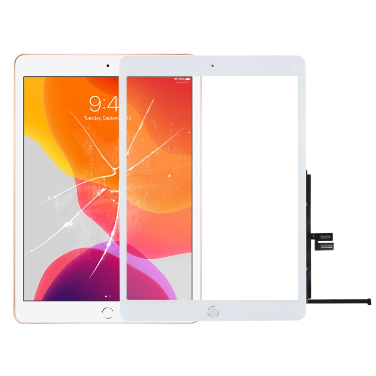Touch Panel with Home Button for iPad 10.2 (2019) / 10.2 (2020) A2197 A2198 A2270 A2428 A2429 A2430, For iPad 10.2 (2019) / 10.2 (2020) - BSPART